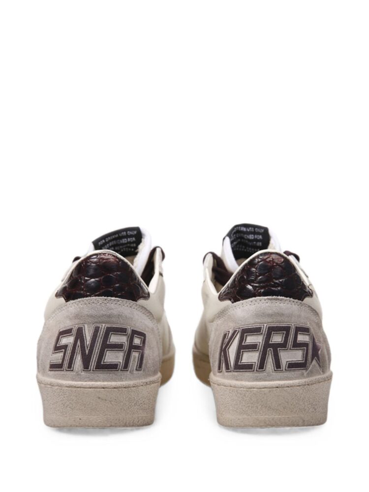 GOLDEN GOOSE Sneakers Cream/grey/beige/burgundy