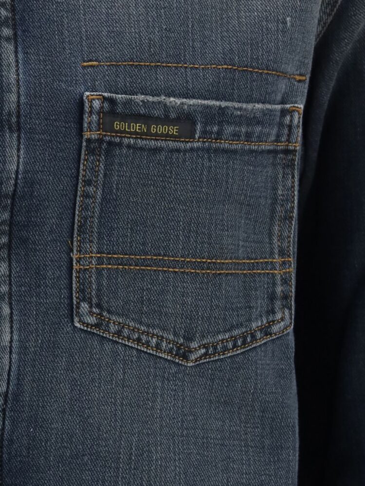 GOLDEN GOOSE Camicia Blue