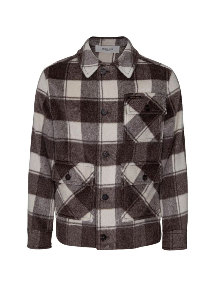 GOLDEN GOOSE Camicia Morel/off white
