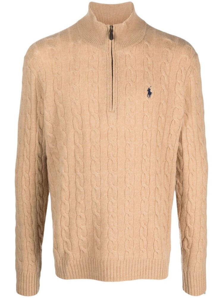 POLO RALPH LAUREN Maglia Camel melange