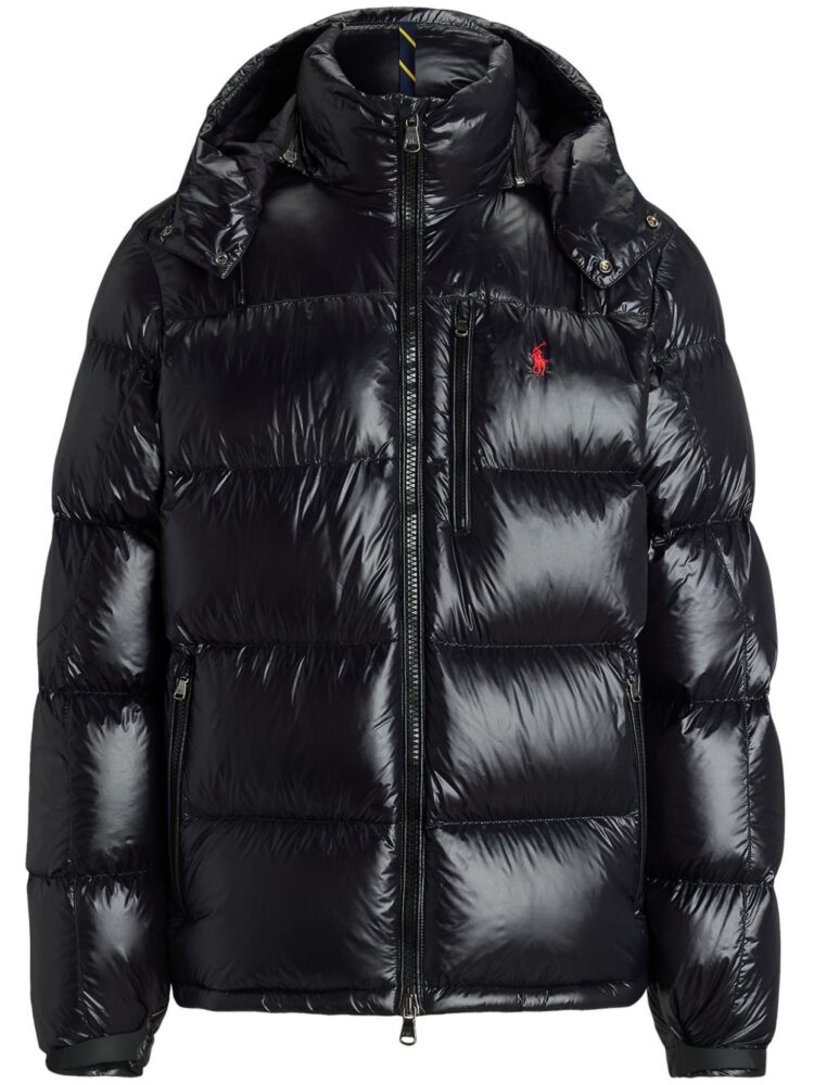 POLO RALPH LAUREN Giubbotto Polo black glossy