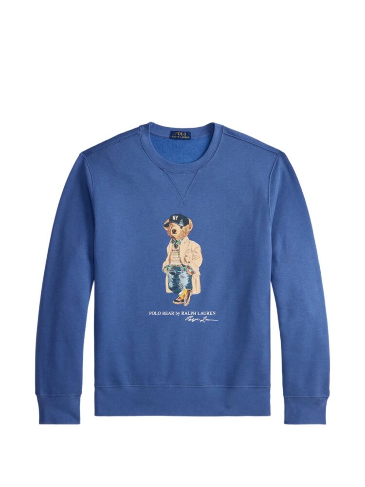 POLO RALPH LAUREN Felpa Bastille blue/heritage br