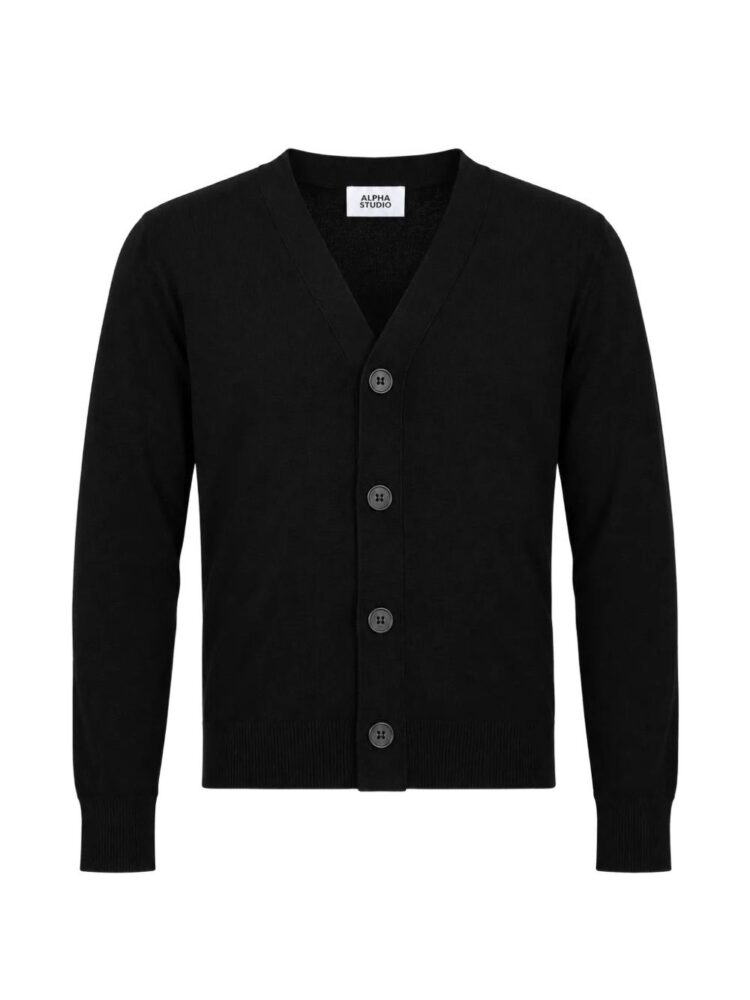 ALPHA STUDIO Maglia Nero