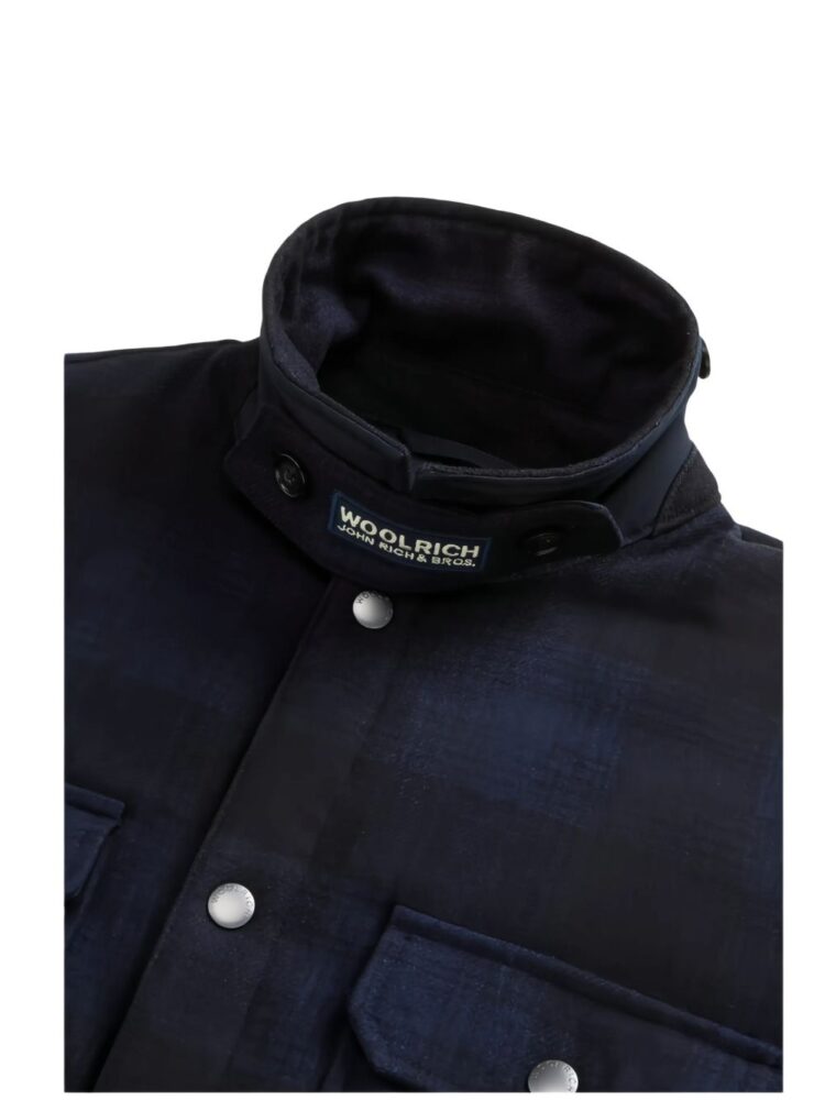 WOOLRICH Camicie Blue hunting