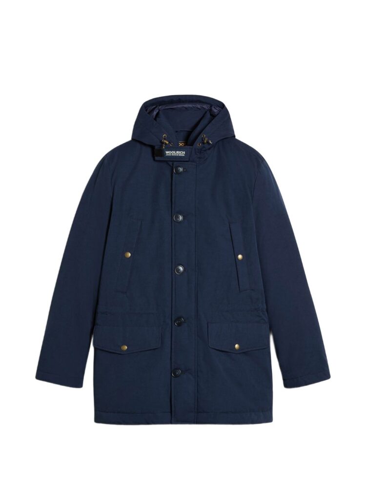 WOOLRICH Giubbotto Melton blue